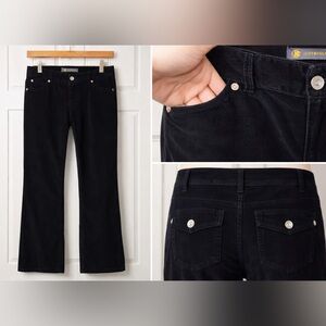 Outback Red Dark Corduroy Flare Pants